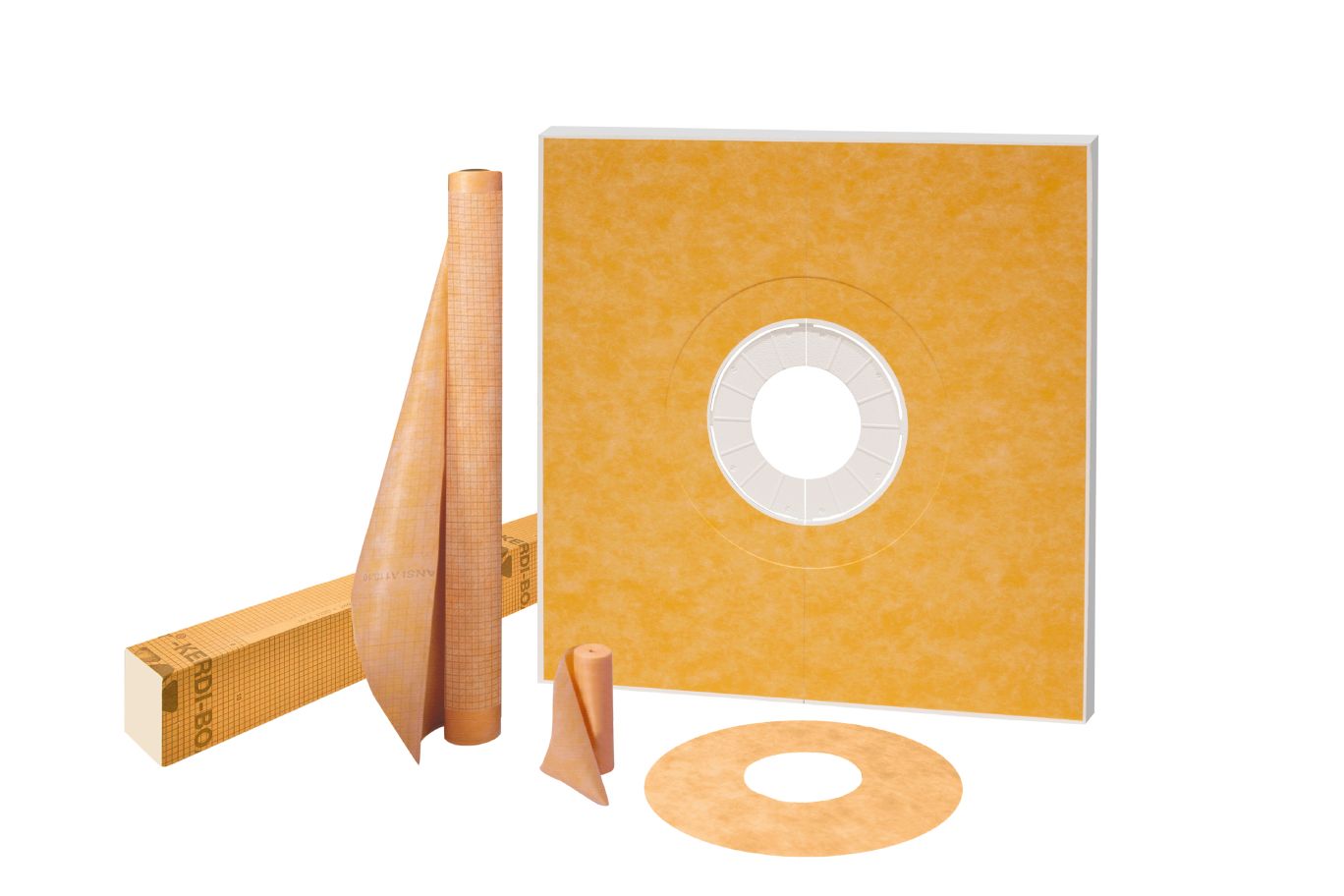 Schluter®-KERDI-SHOWER-KIT without the drain