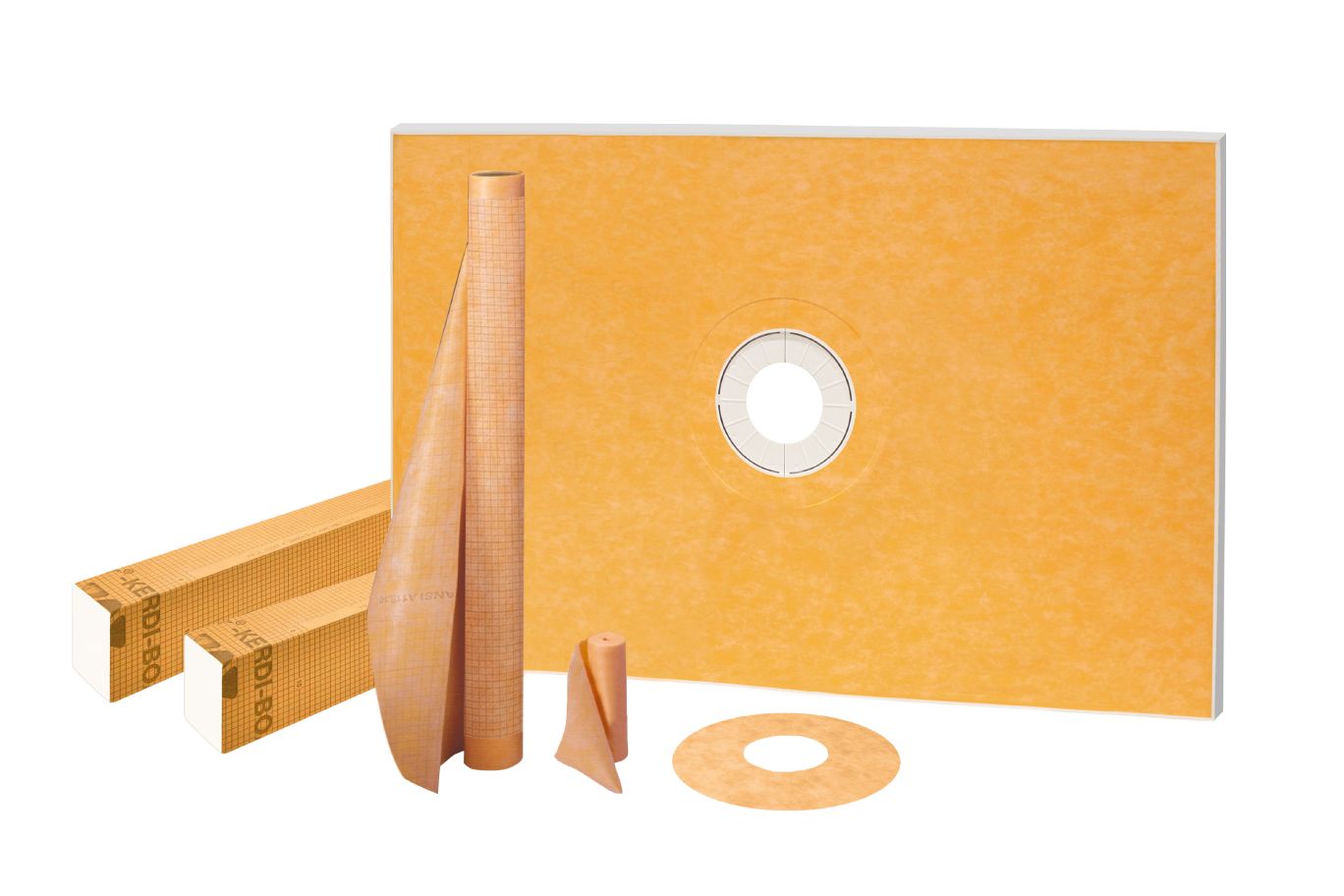 Schluter®-KERDI-SHOWER-KIT without the drain