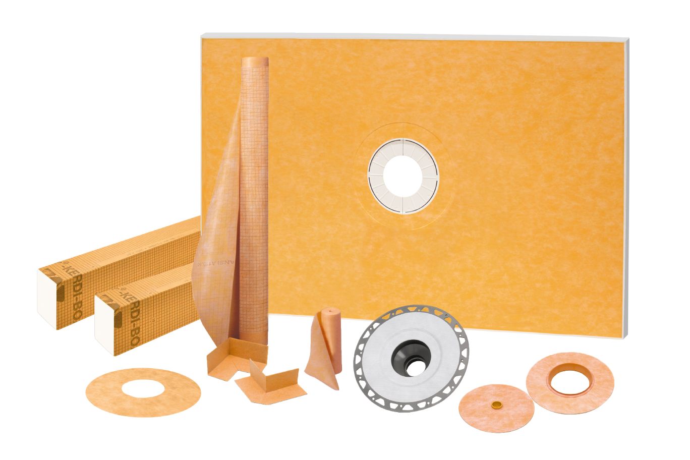 Schluter®-KERDI-SHOWER-KIT without drain grate