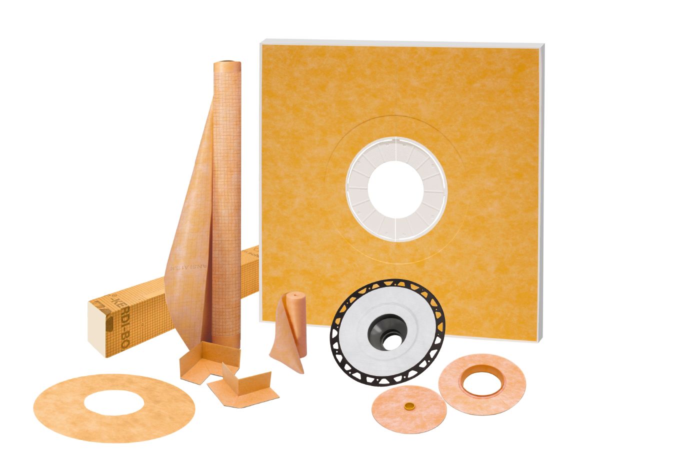 Schluter®-KERDI-SHOWER-KIT without drain grate