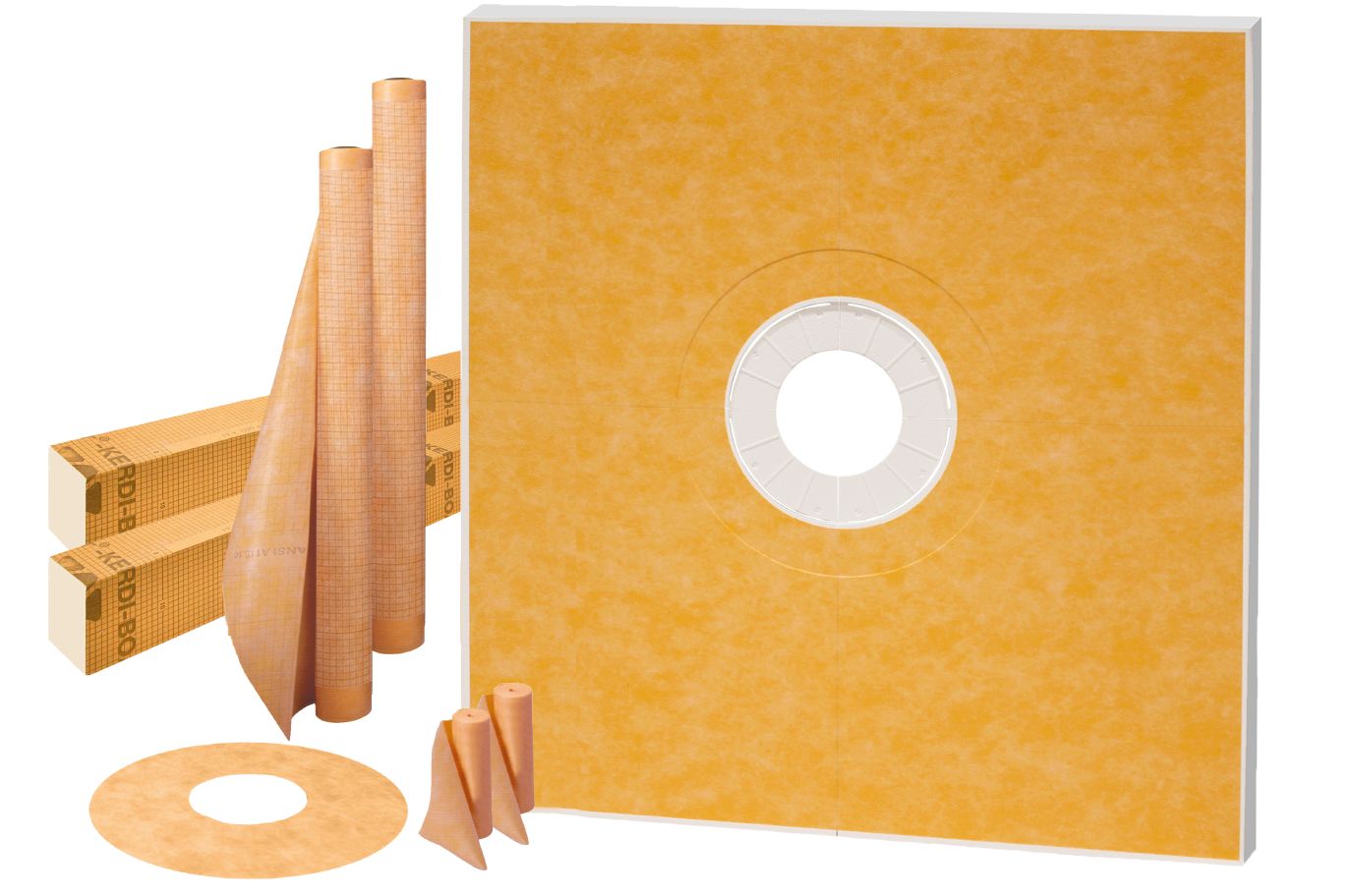 Schluter®-KERDI-SHOWER-KIT without the drain