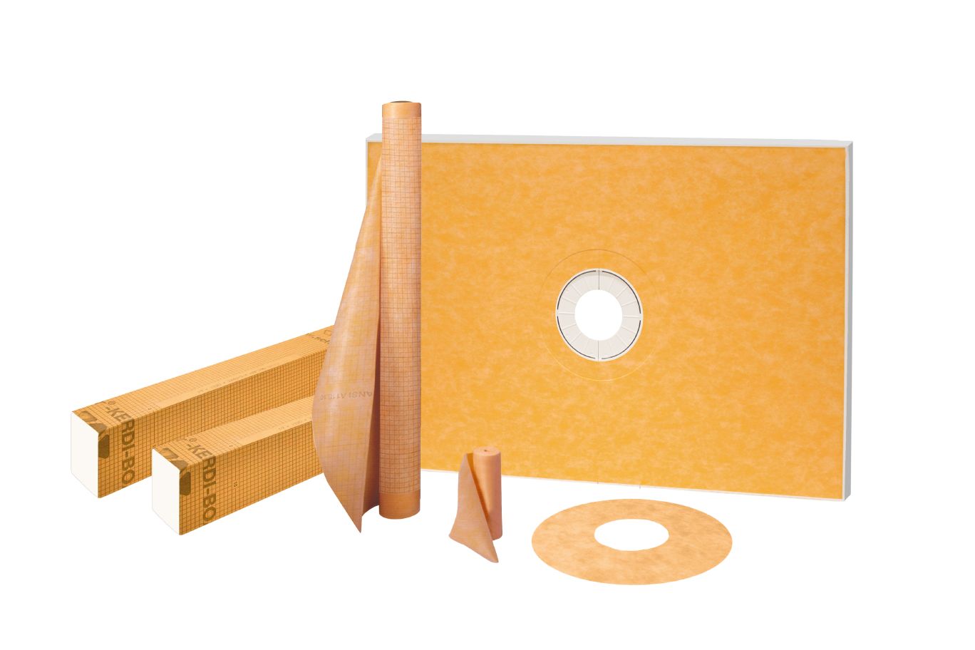 Schluter®-KERDI-SHOWER-KIT without the drain