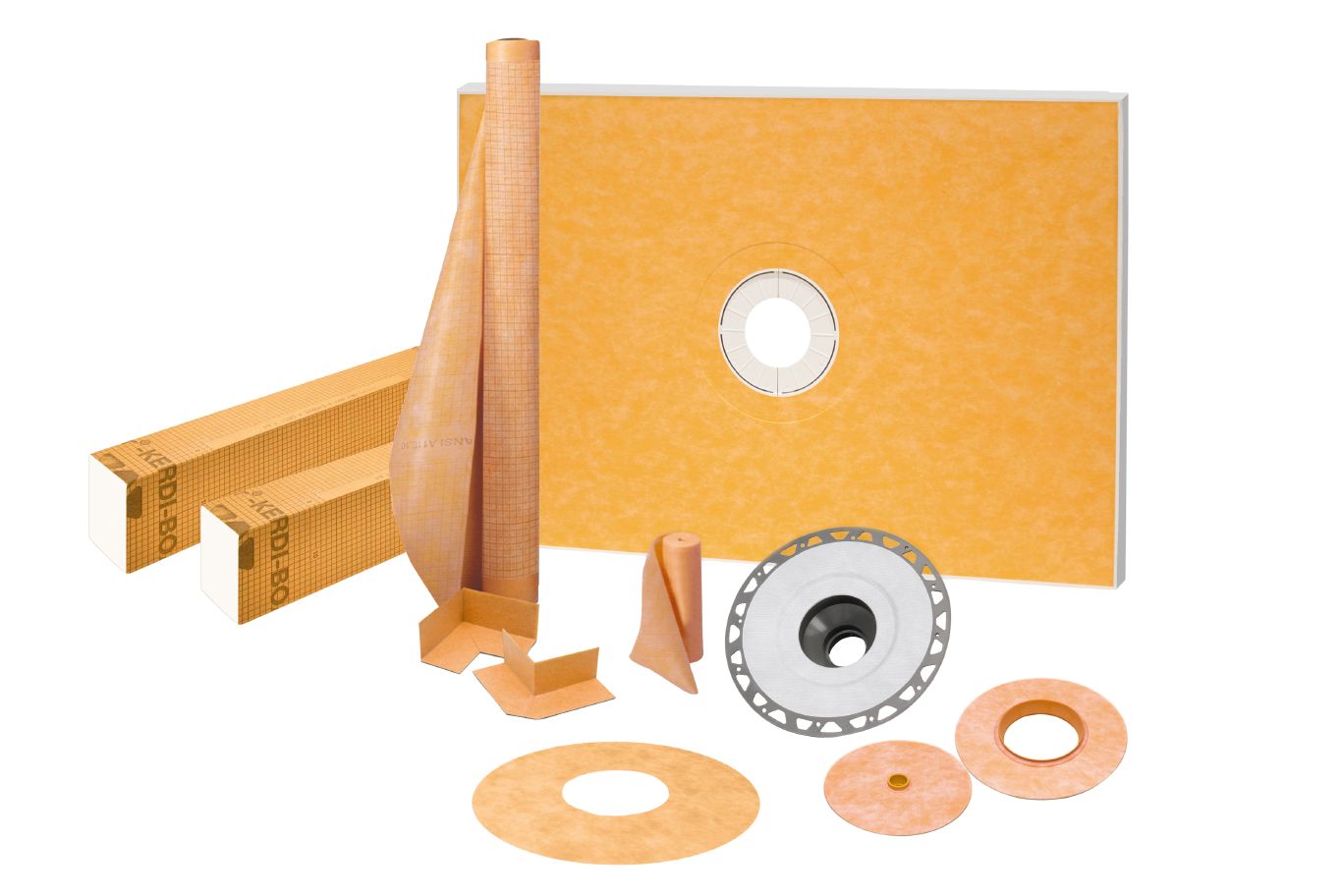 Schluter®-KERDI-SHOWER-KIT without drain grate