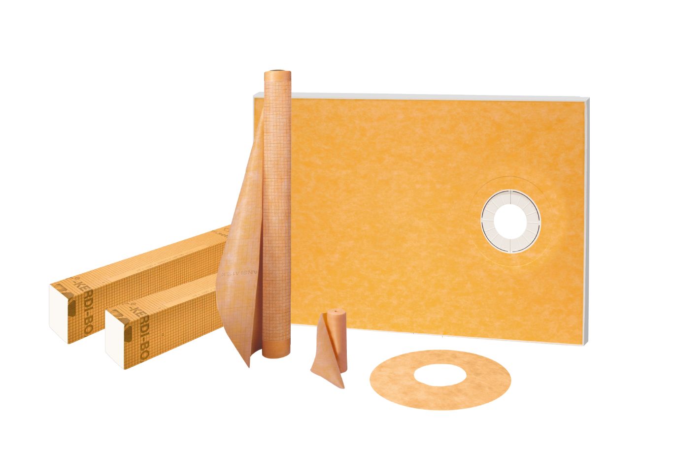 Schluter®-KERDI-SHOWER-KIT without the drain