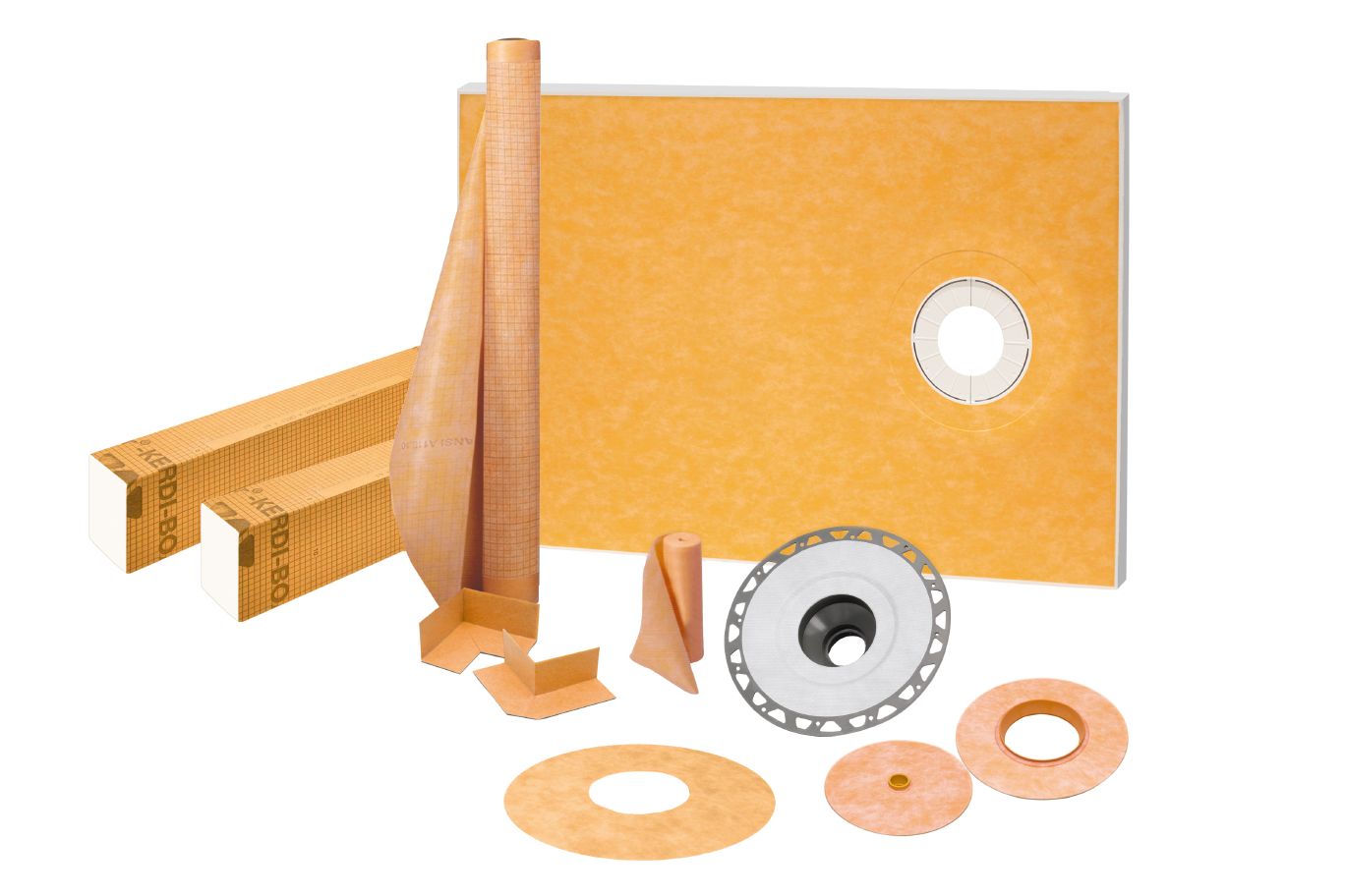 Schluter®-KERDI-SHOWER-KIT without drain grate