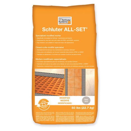 Schluter®-All-Set 50 lbs Bag Modified Thin-Set Mortar