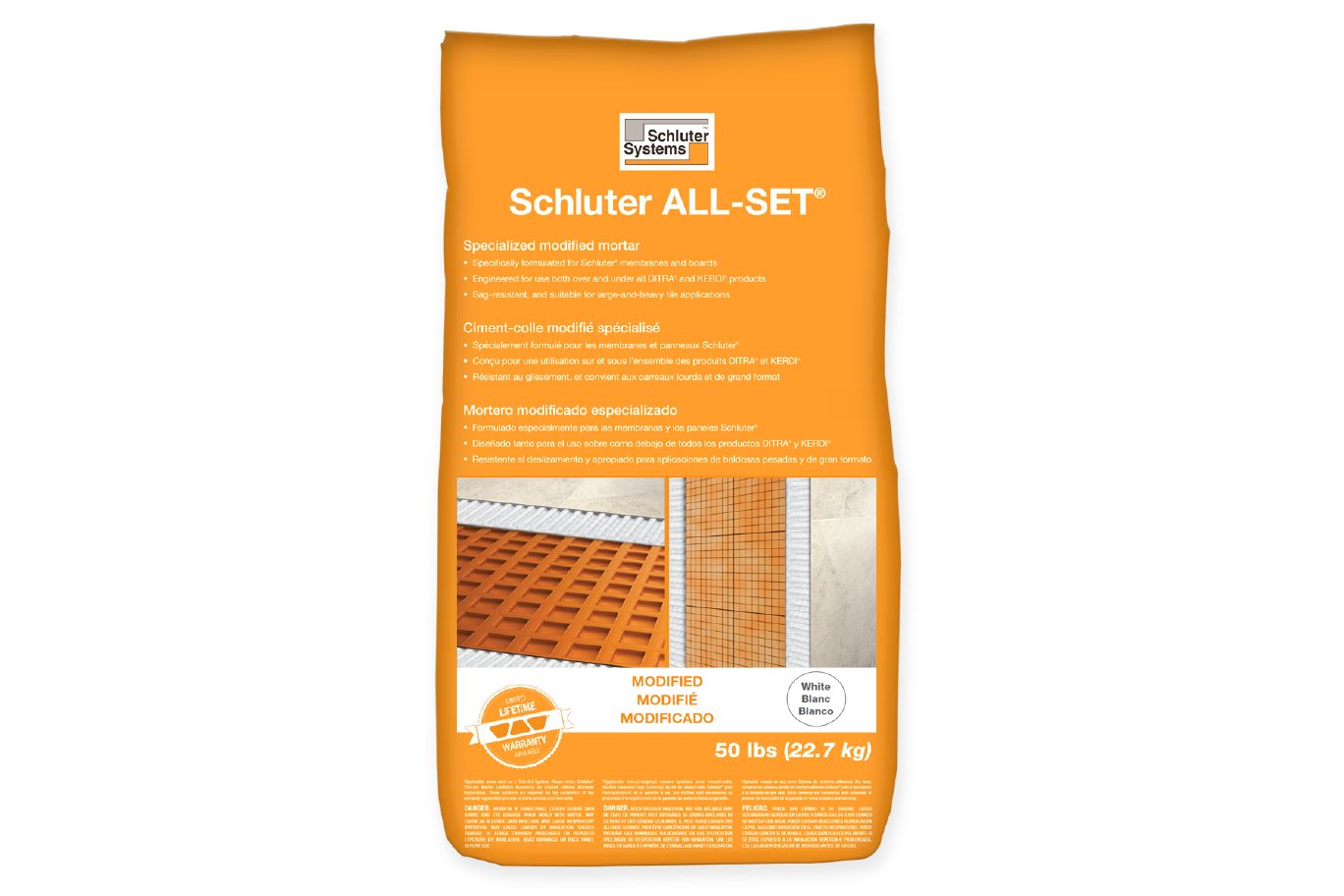 Schluter®-All-Set 50 lbs Bag Modified Thin-Set Mortar